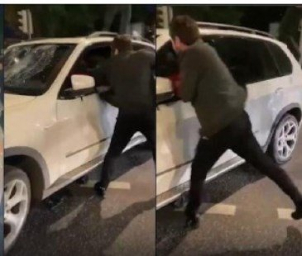 Московская полиция задержала напавших на BMW с водителем-армянином